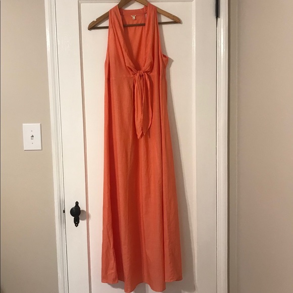 J. Crew Cotton Maxi Dress- Small - Picture 2 of 5
